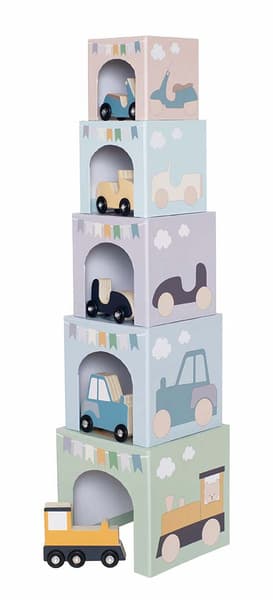 Stacking cubes - Vehicles-image