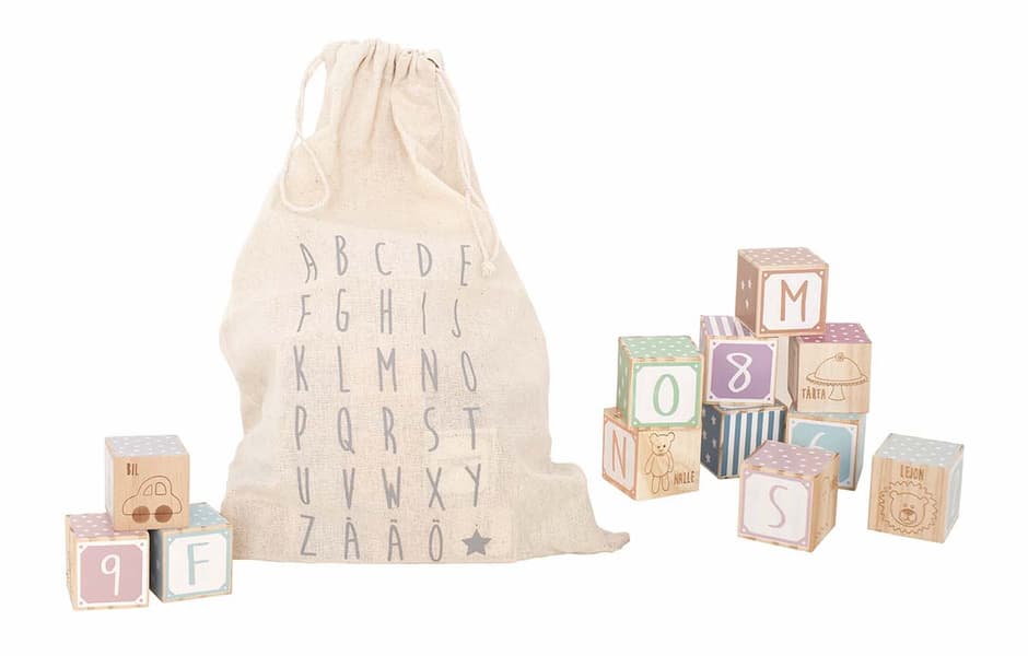 Wodden Alphabet Blocks-image