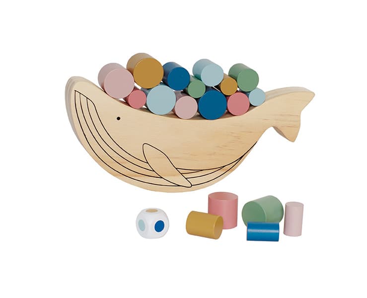 Balancing whale-image