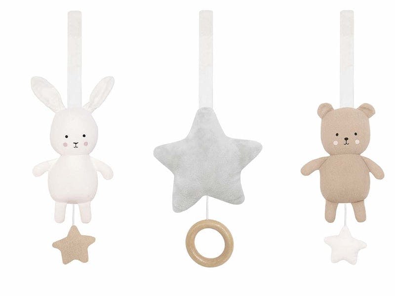 Babygym toys - Teddy/bunny-image
