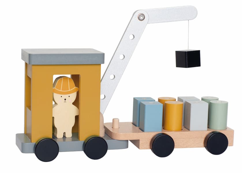 Crane with magnet-image