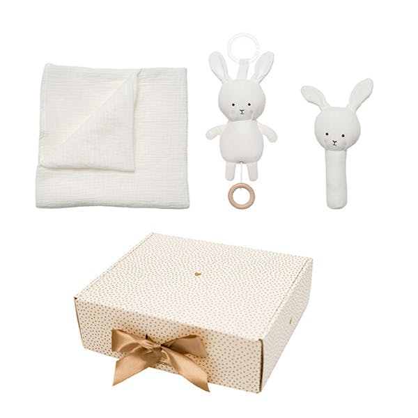 Baby gift bunny blanket-image