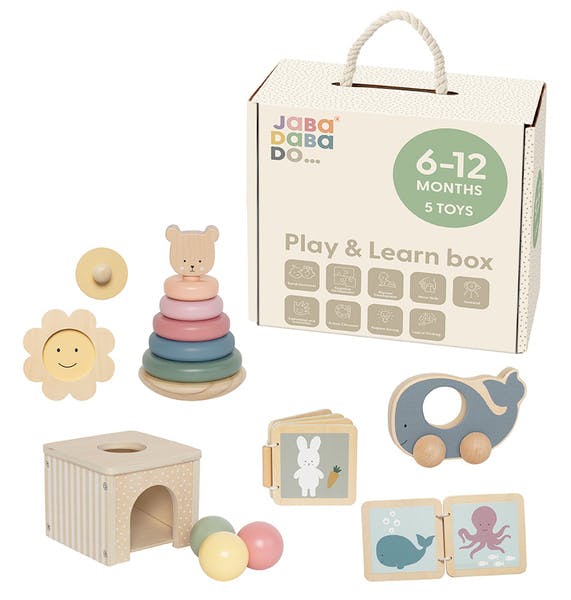 Play and learn box for 6-12 months-image