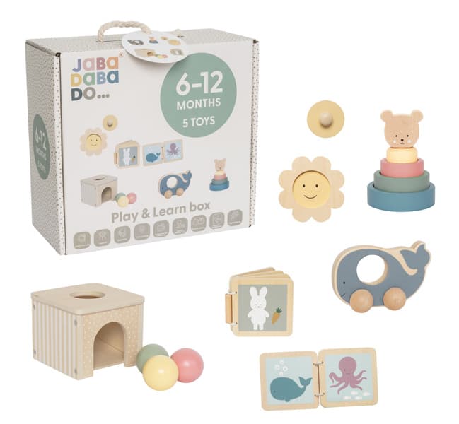 Play and learn box for 6-12 months-image